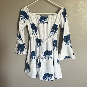 Off the Shoulder Floral Dress
